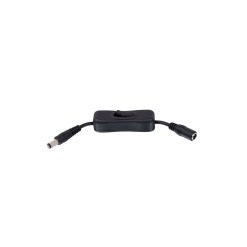 Lindy 0.15m Switched DC Power Extension Cable 2.1mm/5.5mm