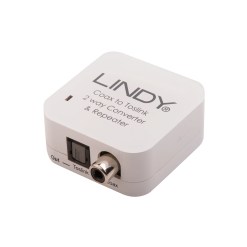Lindy TosLink (Optical) and Coaxial Bi-directional Converter - image 2