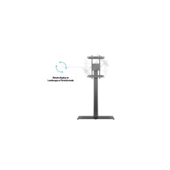Multibrackets M Public Display Stand 180 HD Single Black w, Floorbase - image 8