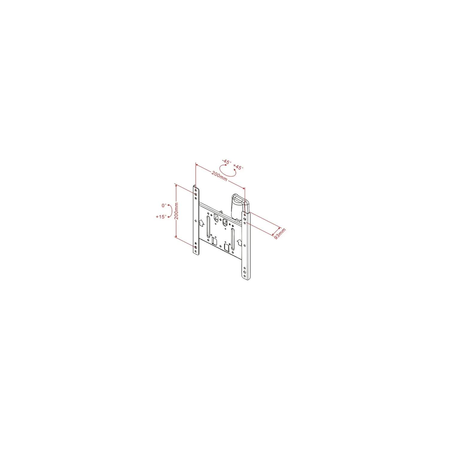 Multibrackets M VESA Flexarm Tilt & Turn I Small - image 4