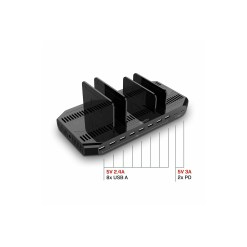 Lindy 120W 10 Port USB Charging Station - image 3
