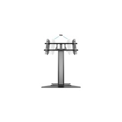 Multibrackets M Public Display Stand 110 HD Floorbase Single Black - image 8