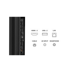 TCL 75P615K 75 inch Television, 4K Ultra HD, Smart TV Powered by Android 9.0