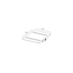 Multibrackets M Public Display Stand Shelf Black - image 7
