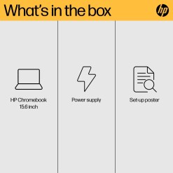 HP Chromebook 15a-na0001na Intel® Celeron® N4500 39.6 cm (15.6