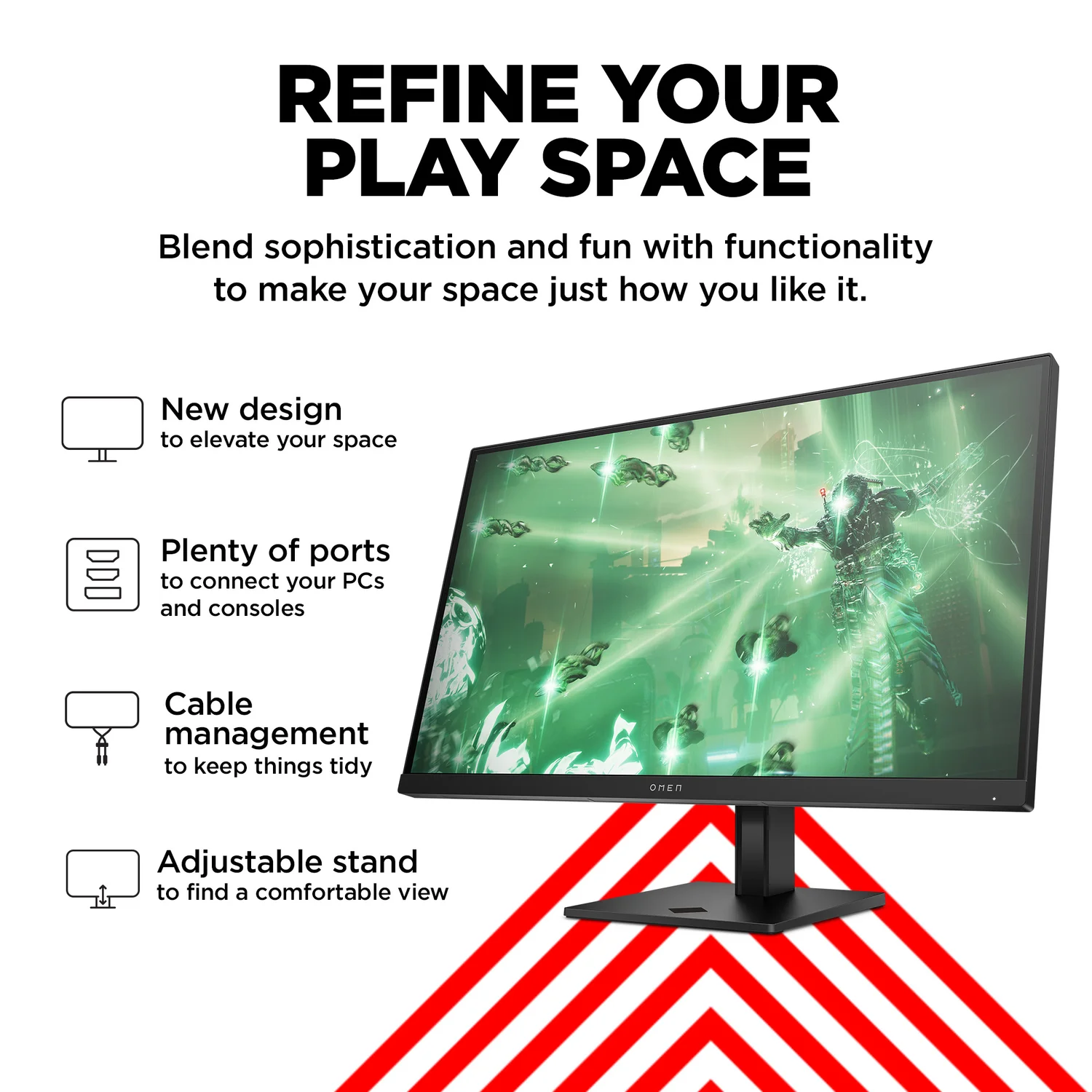 HP OMEN by HP 27 inch QHD 165Hz Gaming Monitor - OMEN 27q - image 10