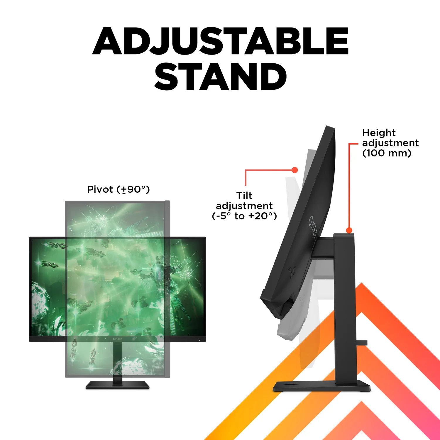 HP OMEN by HP 27 inch QHD 165Hz Gaming Monitor - OMEN 27q - image 3
