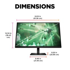 HP OMEN by HP 27 inch QHD 165Hz Gaming Monitor - OMEN 27q - image 6