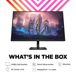 HP OMEN by HP 31.5 inch QHD 165Hz Gaming Monitor - OMEN 32q - image 6