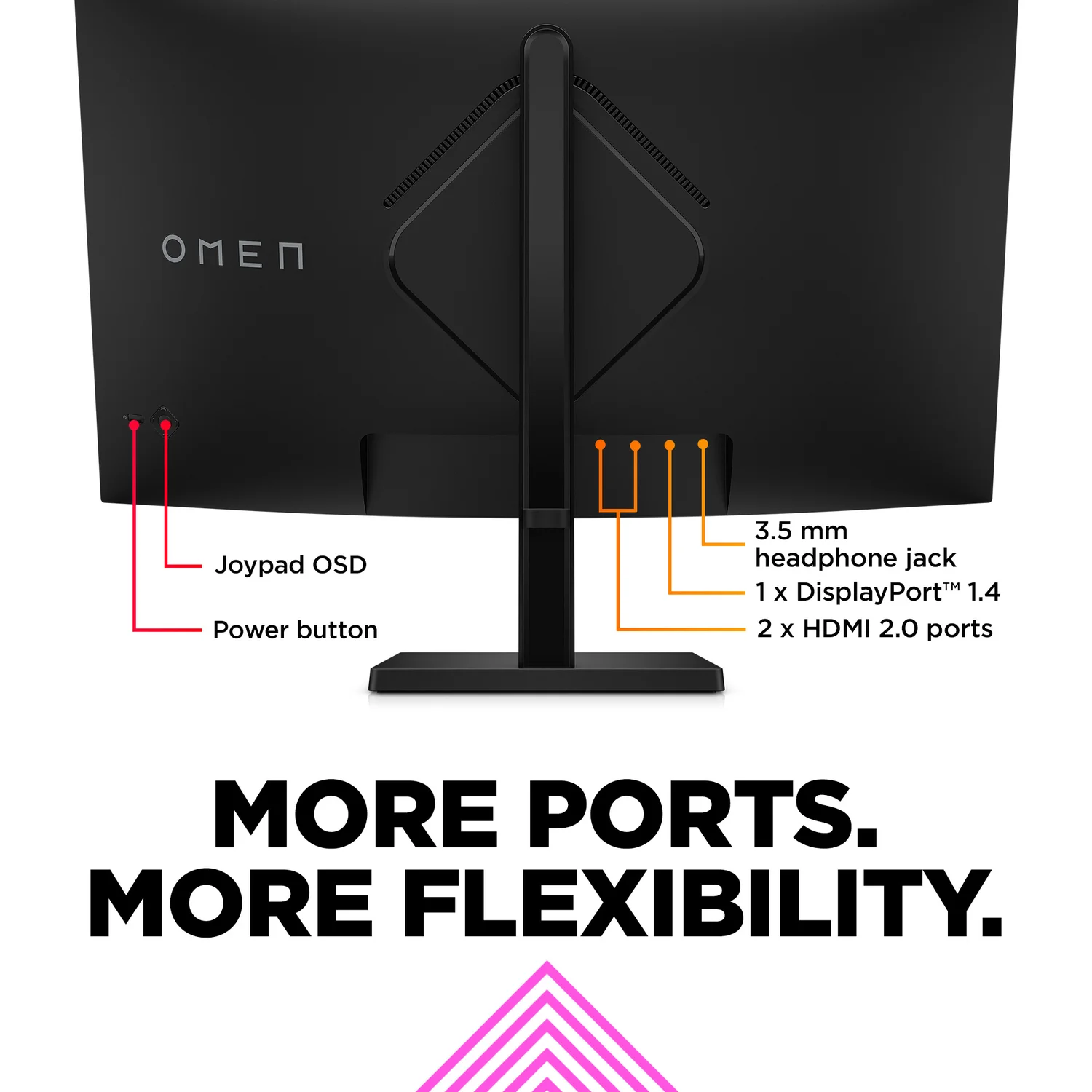HP OMEN by HP 31.5 inch QHD 165Hz Curved Gaming Monitor - OMEN 32c - image 4