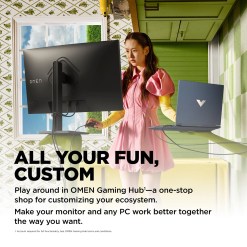 HP OMEN by HP 31.5 inch QHD 165Hz Curved Gaming Monitor - OMEN 32c - image 9