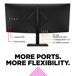 HP OMEN by HP 34 inch WQHD 165Hz Curved Gaming Monitor - OMEN 34c - image 5