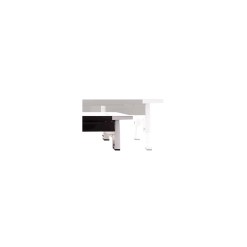Fellowes Computer Monitor Stand with 5 Height Adjustments - Office Suites Monitor Riser with Storage Tray - Ergonomic Adjustable Monitor Stand for Computers - Max Weight 36KG/Max Size 28