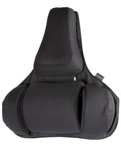 Fellowes Back Support for Office Chair - Professional Series Ultimate Back Support with Antibacterial Protection - H36.5 x W37.5 x D5.5cm