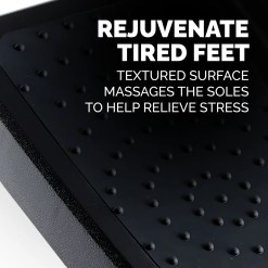 Fellowes Foot Rest Under Desk - Professional Series Ultimate Foot Support Ergonomic Foot Rest with 3 Height Adjustments & Massage Surface - Foot Rest Stool for Office & Home - Black - image 5