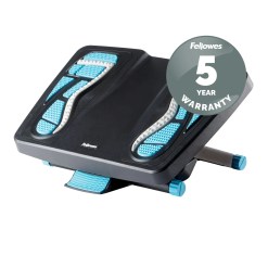 Fellowes Foot Rest Under Desk - Energizer Foot Support Ergonomic Foot Rest with 3 Height Adjustable Positions & Massage Textured Surface - Foot Rest Stool for Office & Home - Charcoal - image 6