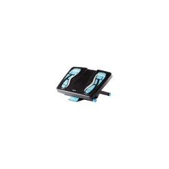 Fellowes Foot Rest Under Desk - Energizer Foot Support Ergonomic Foot Rest with 3 Height Adjustable Positions & Massage Textured Surface - Foot Rest Stool for Office & Home - Charcoal - image 8
