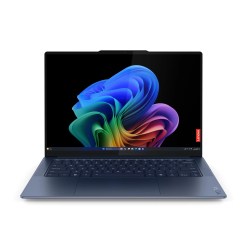 Lenovo Yoga Slim 7 14Q8X9 Copilot+ PC Qualcomm Snapdragon X1E-78-100 Laptop 36.8 cm (14.5") Touchscreen 3K 32 GB LPDDR5x-SDRAM 1 TB SSD Wi-Fi 7 (802.11be) Windows 11 Home English Blue