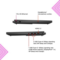 HP OMEN by HP OMEN 16-xd0001na AMD Ryzen™ 7 7840HS Laptop 40.9 cm (16.1