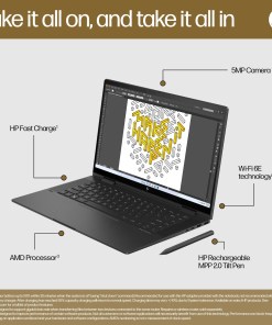 HP ENVY x360 15-fh0000na AMD Ryzen™ 7 7730U Hybrid (2-in-1) 39.6 cm (15.6