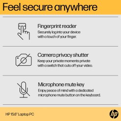 HP 15-fc0018na AMD Ryzen™ 3 7320U Laptop 39.6 cm (15.6