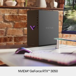 HP Victus by HP 15L TG02-0035na AMD Ryzen™ 5 5600G 16 GB DDR4-SDRAM 512 GB SSD NVIDIA GeForce RTX 3050 Windows 11 Home Tower PC Black - image 3