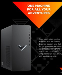 Victus by HP 15L TG02-0036na Intel® Core™ i5 i5-12400F 8 GB DDR4-SDRAM 1 TB SSD NVIDIA® GeForce® GTX 1650 SUPER Windows 11 Home Tower PC Black