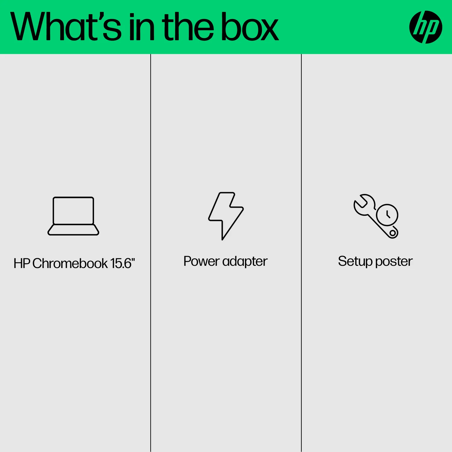 HP Chromebook 15a-nb0004na Intel® Core™ i3 i3-N305 39.6 cm (15.6") Full HD 8 GB LPDDR5-SDRAM 256 GB Flash Wi-Fi 6 (802.11ax) ChromeOS Silver - image 5