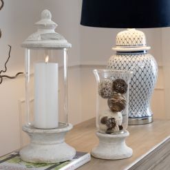 Stone Based Hurricane Lantern - image 3