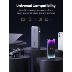 Ugreen 90597A power bank 25000 mAh Grey - image 6