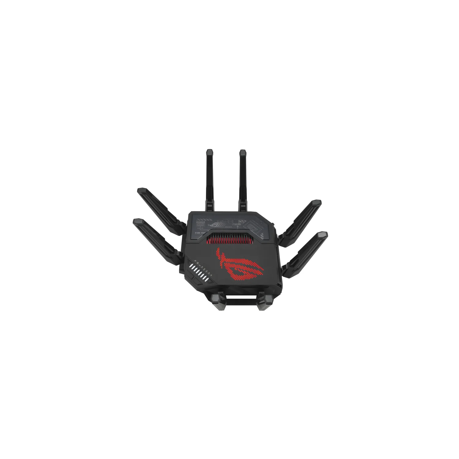 ASUS ROG Rapture GT-BE98 wireless router 10 Gigabit Ethernet Quad-band (2.4 GHz / 5 GHz-1 / 5 GHz-2 / 6 GHz) Black
