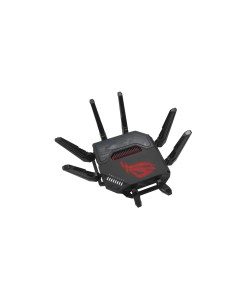 ASUS ROG Rapture GT-BE98 wireless router 10 Gigabit Ethernet Quad-band (2.4 GHz / 5 GHz-1 / 5 GHz-2 / 6 GHz) Black