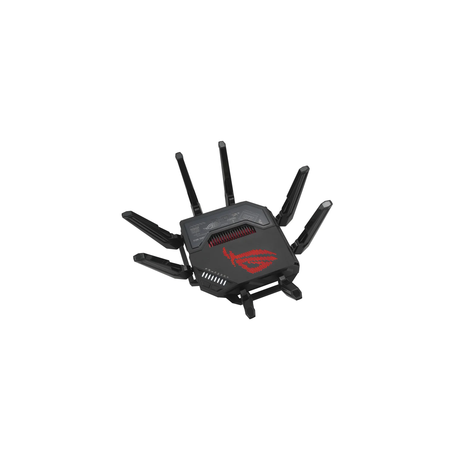 ASUS ROG Rapture GT-BE98 wireless router 10 Gigabit Ethernet Quad-band (2.4 GHz / 5 GHz-1 / 5 GHz-2 / 6 GHz) Black
