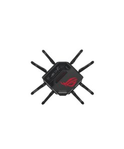 ASUS ROG Rapture GT-BE98 wireless router 10 Gigabit Ethernet Quad-band (2.4 GHz / 5 GHz-1 / 5 GHz-2 / 6 GHz) Black