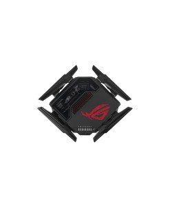 ASUS ROG Rapture GT-BE98 wireless router 10 Gigabit Ethernet Quad-band (2.4 GHz / 5 GHz-1 / 5 GHz-2 / 6 GHz) Black
