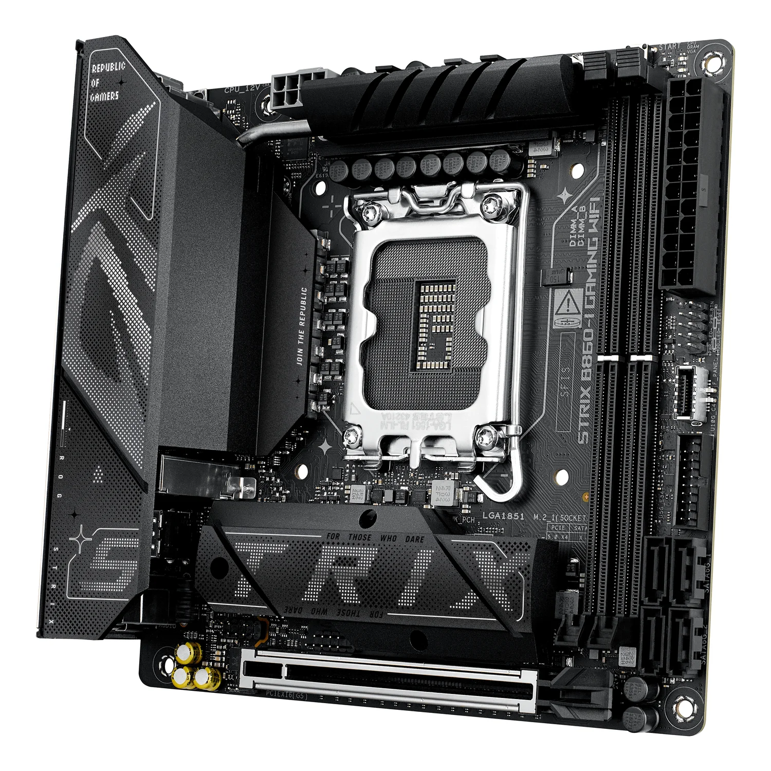 ASUS ROG STRIX B860-I GAMING WIFI Intel B860 LGA 1851 (Socket V1) mini ITX - image 3