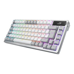 ASUS ROG Azoth keyboard Gaming USB + RF Wireless + Bluetooth White - image 3