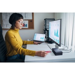ASUS SimPro Dock 2 Wired Thunderbolt 3 Black, Blue - image 9