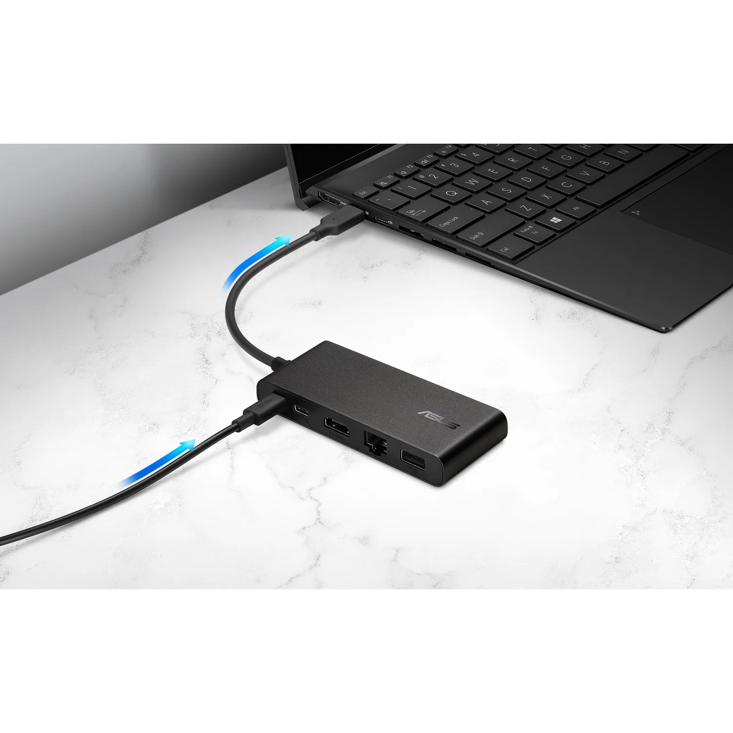 ASUS Dual 4K USB-C Dock DC201 Wired USB 3.2 Gen 2 (3.1 Gen 2) Type-C Black - image 8