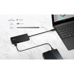 ASUS Dual 4K USB-C Dock DC201 Wired USB 3.2 Gen 2 (3.1 Gen 2) Type-C Black - image 9