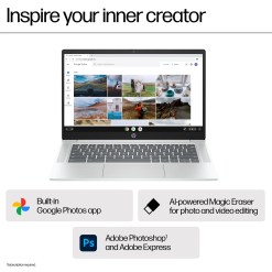 HP Chromebook 14a-nf0000na Intel® Core™ i3 i3-N305 35.6 cm (14