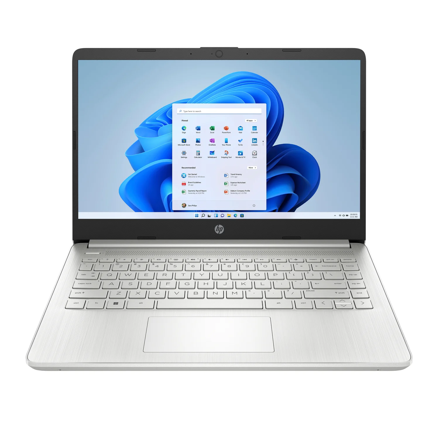 HP 14s-dq5009na Intel® Core™ i5 i5-1235U Laptop 35.6 cm (14") Full HD 8 GB DDR4-SDRAM 256 GB SSD Wi-Fi 5 (802.11ac) Windows 11 Home Silver