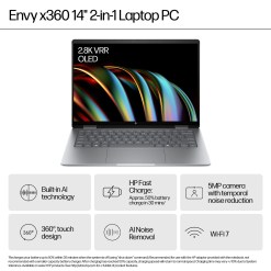 HP ENVY x360 14-fc0003na Intel Core Ultra 7 155U Hybrid (2-in-1) 35.6 cm (14