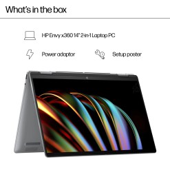 HP ENVY x360 14-fc0003na Intel Core Ultra 7 155U Hybrid (2-in-1) 35.6 cm (14