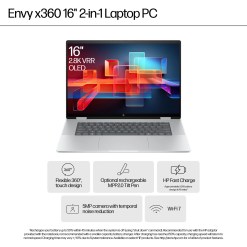 HP ENVY x360 16-ad0001na AMD Ryzen™ 7 8840HS Hybrid (2-in-1) 40.6 cm (16