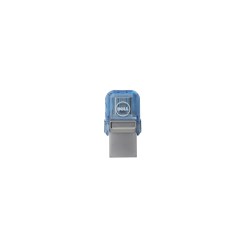 DELL AB135396 USB flash drive 128 GB USB Type-A / USB Type-C 3.2 Gen 1 (3.1 Gen 1) Blue, Silver - image 2