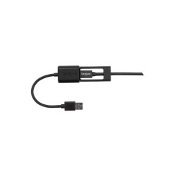 Targus ACC110401GLX USB cable 0.1 m USB A USB C Black - image 4