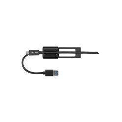 Targus ACC110401GLX USB cable 0.1 m USB A USB C Black - image 5