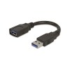 Targus ACC997EUX USB cable USB 3.2 Gen 1 (3.1 Gen 1) 0.15 m USB A Black
