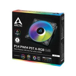 ARCTIC P14 PWM PST A-RGB 0dB - Semi-Passive 140 mm Fan with Digital A-RGB - image 5